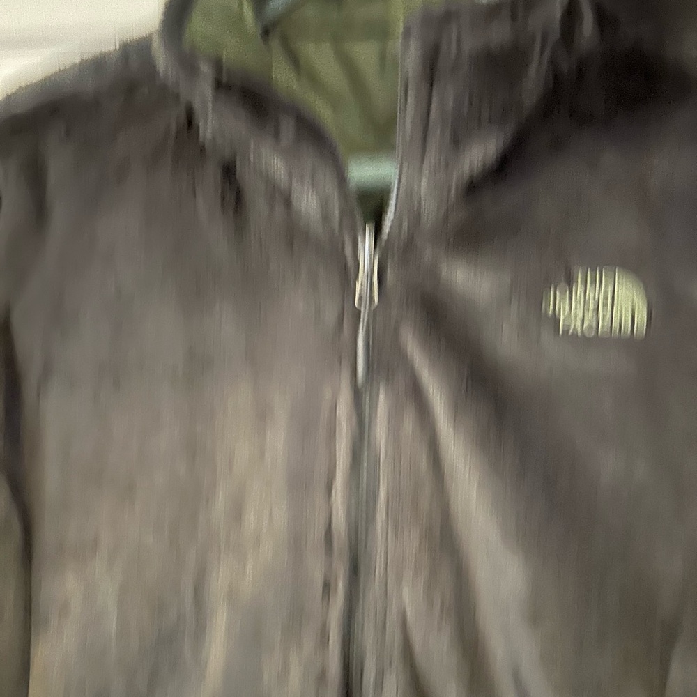 The North Face Women's Green Reversible Jacket Size Large - Picture 5 of 8
